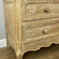 Chest of Drawers Vintage French Louis Oak 2 Drawers Carved Cabinet LOT 6406