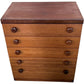 Mid Century Modern Legate Teak Chest of Drawers
