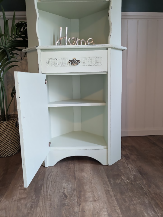 painted corner cabinet R17032 9