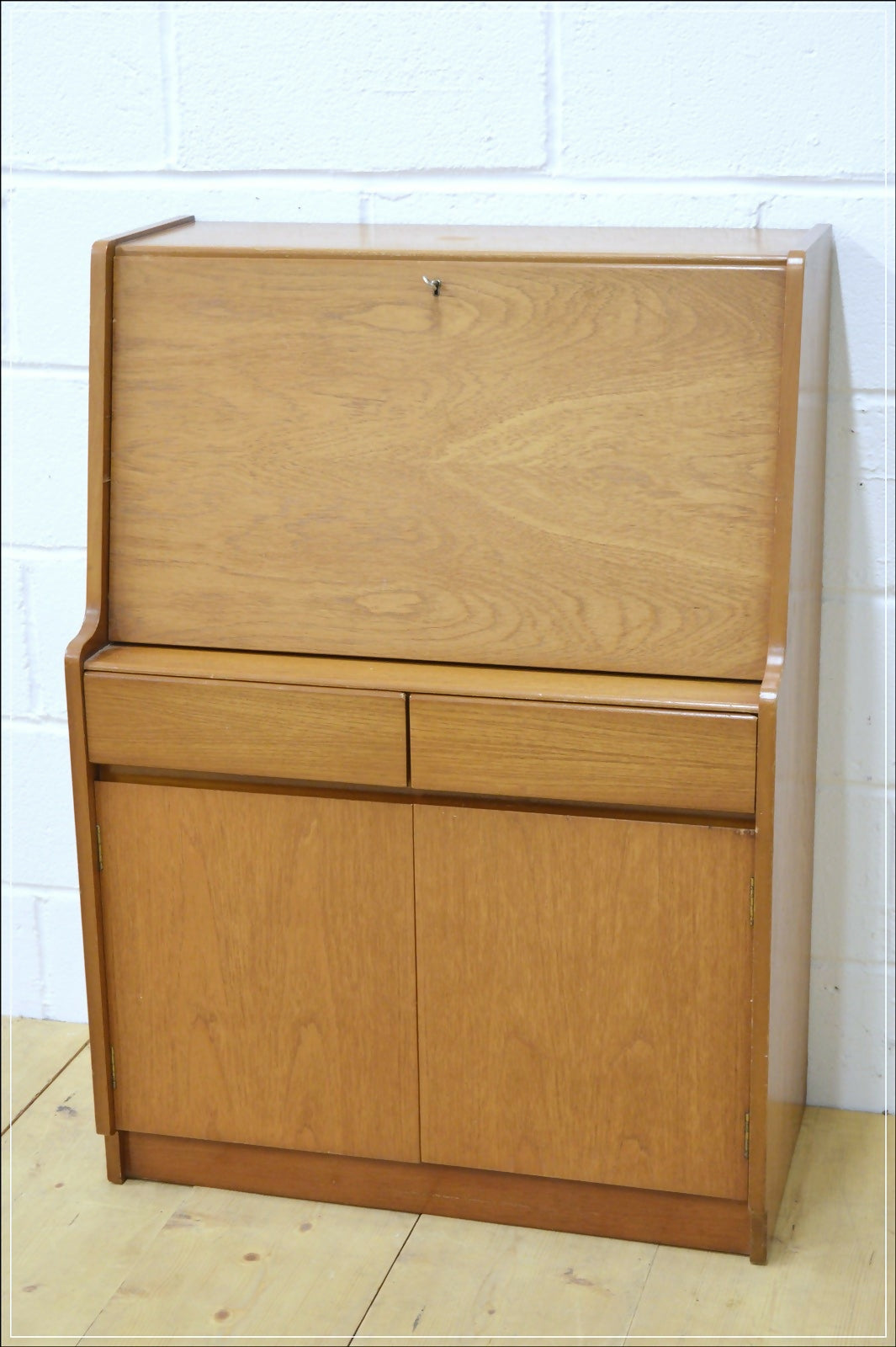 vintage bureau writing desk teak Remploy danish design mid century DELIVERY