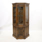 Old Charm Display Cabinet Lower Cupboard Light Oak Leadlight FREE* UK Delivery