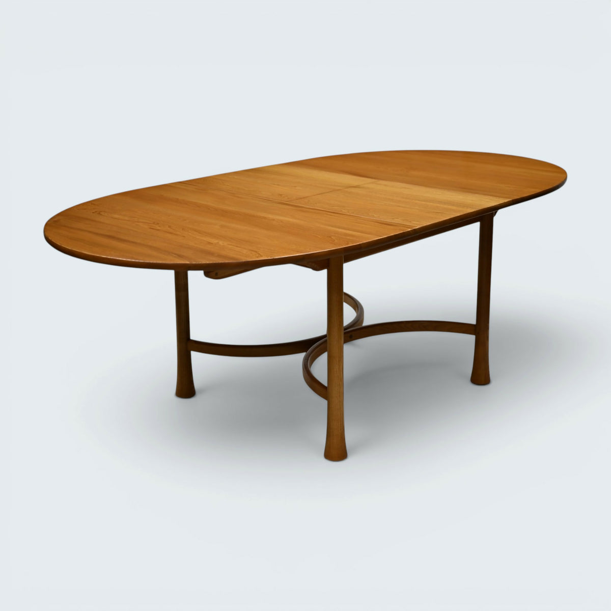 Ercol Extending Dining Table D End Seats 10 Saville Light #926 FREE UK Delivery