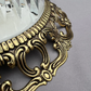 Ceiling Lamp Vintage French Brass Pressed Crystal Pendant Chandelier LOT 6000
