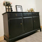 Black Vintage Stag Sideboard