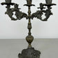 Candelabra Vintage French Style Metal Five Arm Ornate Candle Holder LOT 6424