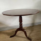 Antique Mahogany Tilt Top Coffee Table