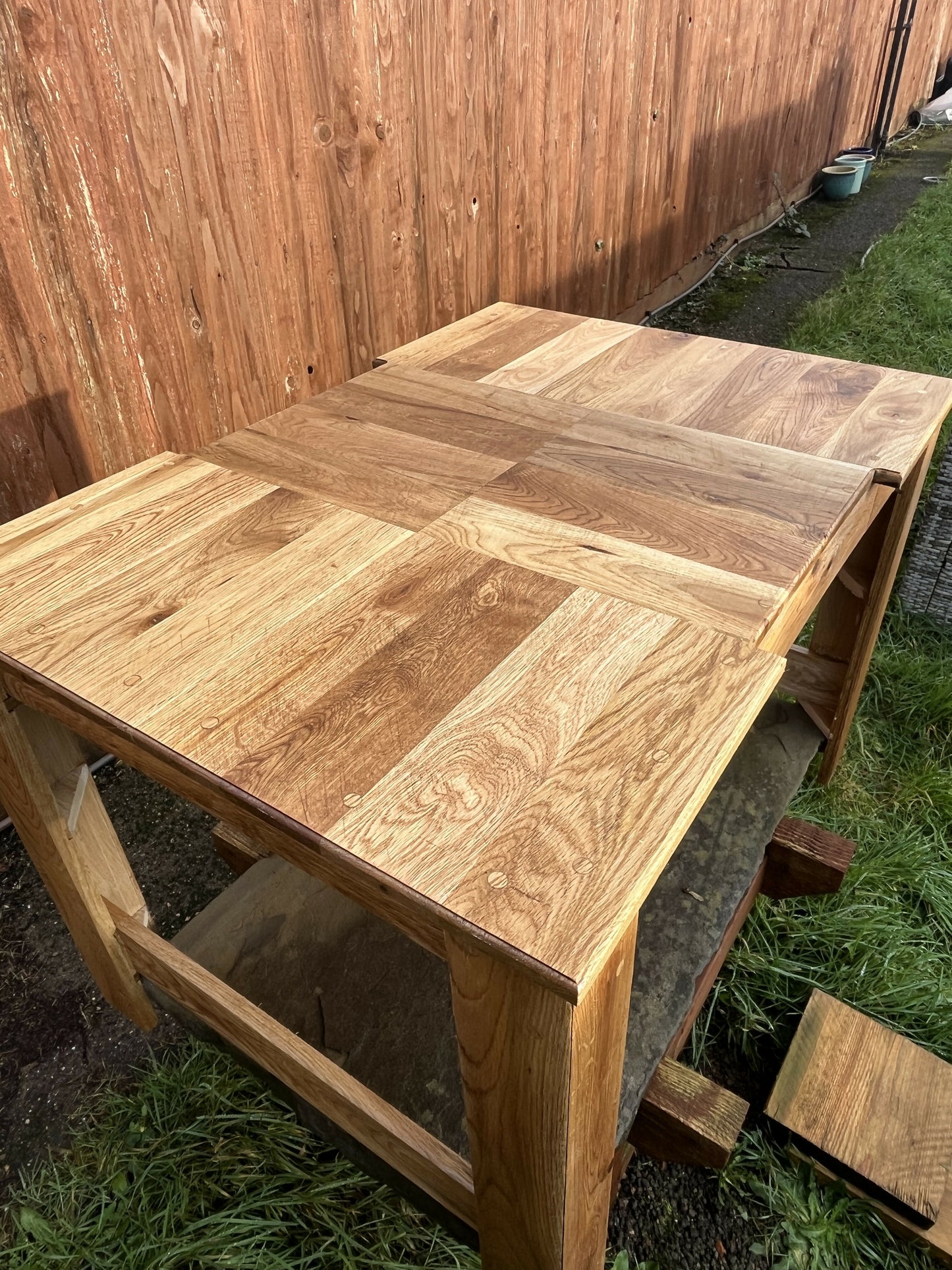Handmade Solid Oak Coffee/Occasional Table
