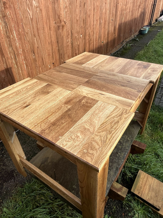 Handmade Solid Oak Coffee/Occasional Table