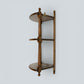 Ercol Hanging Corner Shelving Golden Dawn Finish #1104 EXC FREE UK Delivery