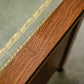 Edwardian Mahogany Writing Desk - Kneehole Desk with Green Leather