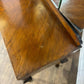 Vintage Walnut Veneered Triptych Mirror Dressing Table