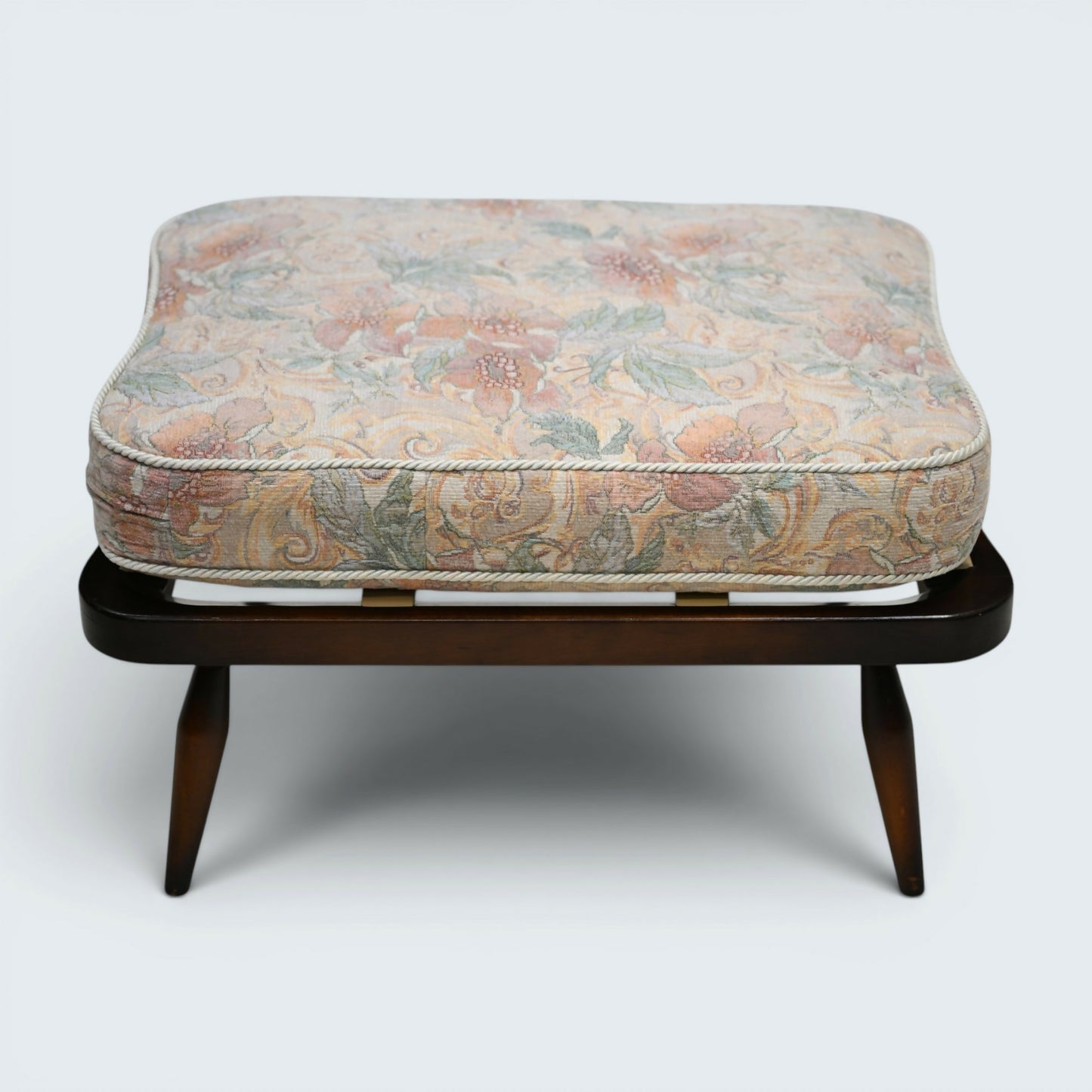 Ercol Extension Footstool Ercol's Dark Finish With New Webbing FREE UK Delivery