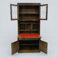 Old Charm Wall Unit Bookcase Display Bureau/Drinks Light Oak FREE UK Delivery*