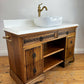 Vintage Vanity Unit Made to Order Vanity Unit Custom Made Bathroom Furniture Antique Traditional Bathroom Washstand Basin Unit