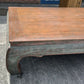 Monumental Quality Oriental Chinese Ming Style Heavy Designer Low Coffee Table