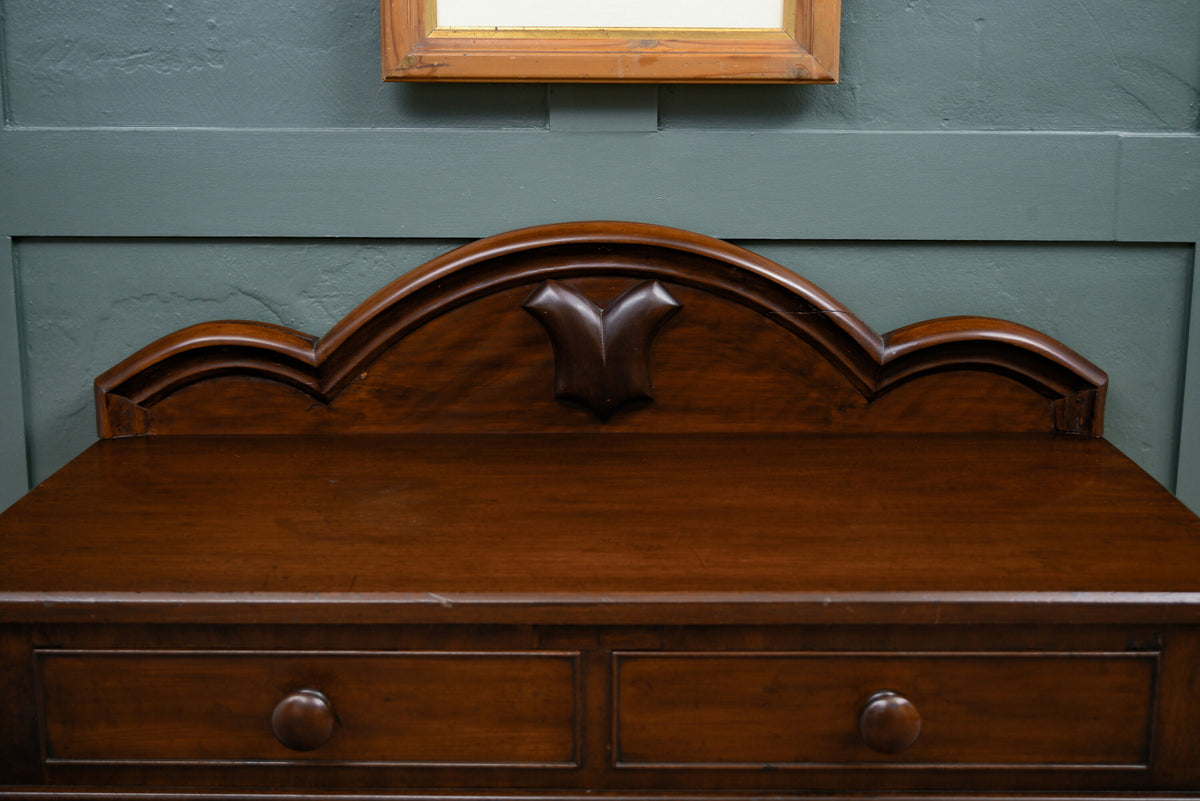 Victorian Mahogany Hall Console Table - Washstand - Bathroom Vanity Converison?