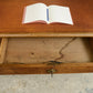 Huge Antique Oak Desk with Leather Top - 180 x 100 cm