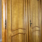 Wardrobe Vintage French Louis XVI Style Five Door Carved Armoire LOT 4985
