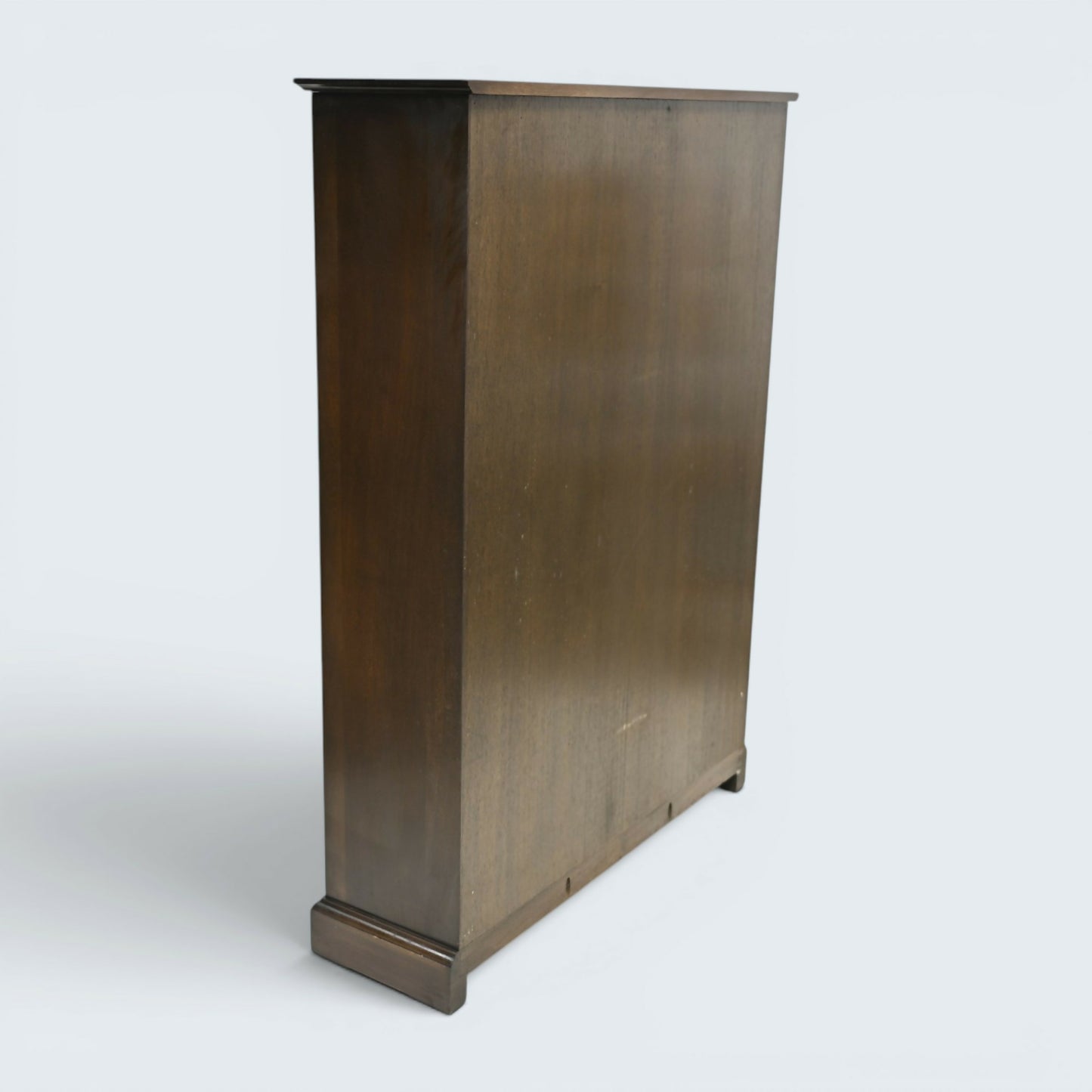 Ercol Wide Medium Bookcase 3 Shelves Cupboard Dark Finish FREE UK Delivery*