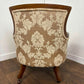 Edwardian Mahogany Inlaid Tub Chair