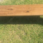 Rustic Painted Wooden Top High Bench Dining Conservatory Patio
