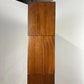 Minty Oxford Mid Century Library Oak Glazed Six Tier Bookcase