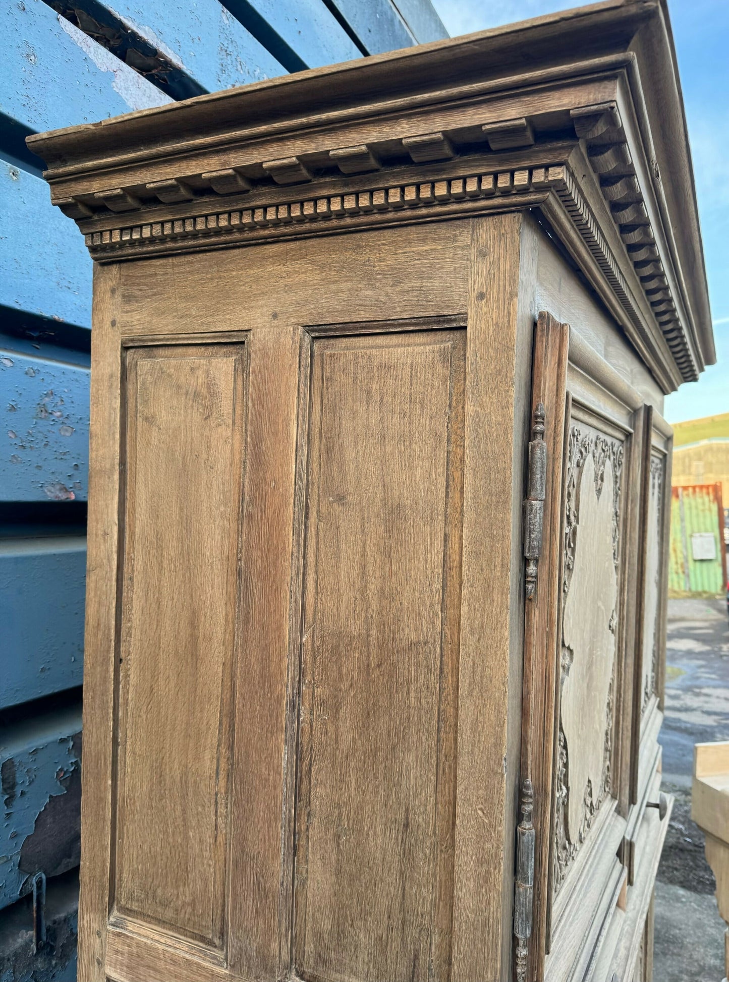 18th Century French Normandie Larder Cupboard