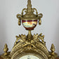 Lancini Imperial Ormolu Porcelain Gilt Brass Mantle Clock LOT 4638