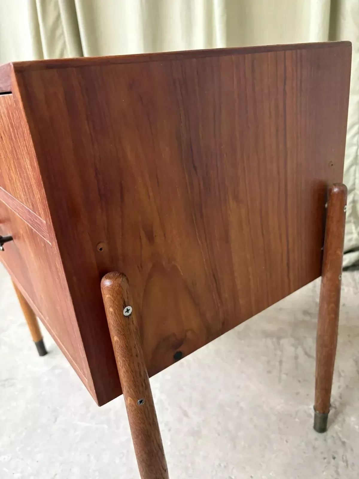Vintage Mid Century Danish Teak Chest Of Drawers Bedside Scandi Retro R1020