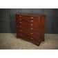 Tallboy Georgian Mahogany Artists Plan Chest of Drawers