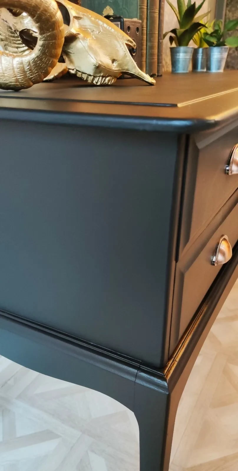 Stag Minstrel 6 Drawer Console Table , Dressing Table Sideboard Chest Of Drawers