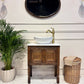 Vintage Vanity Unit Made to Order Vanity Unit Custom Made Bathroom Furniture Antique Traditional Bathroom Washstand Basin Unit