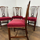 Vintage Set of Four Georgian Style Mahogany Dining Chairs