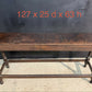 Rare Long Georgian Oak Joint Stool