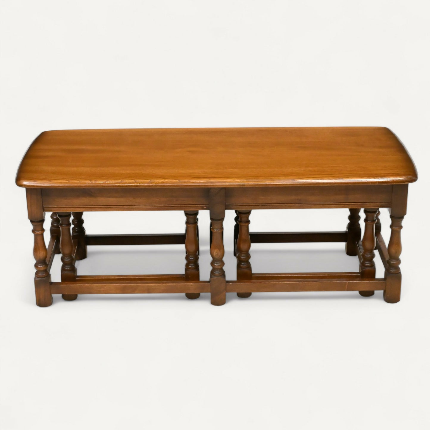 Ercol Nest Of Tables Long Coffee Table And 2 Side Tables GD FREE UK Delivery*. SBR10879/0109E
