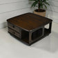 Ercol Pandora Coffee Table 2 Drawers Traditional Dark Finish FREE UK Delivery*