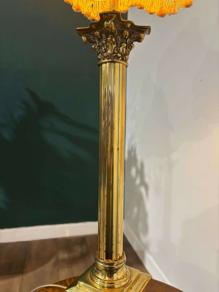 Brass Corinthian Table Lamp99