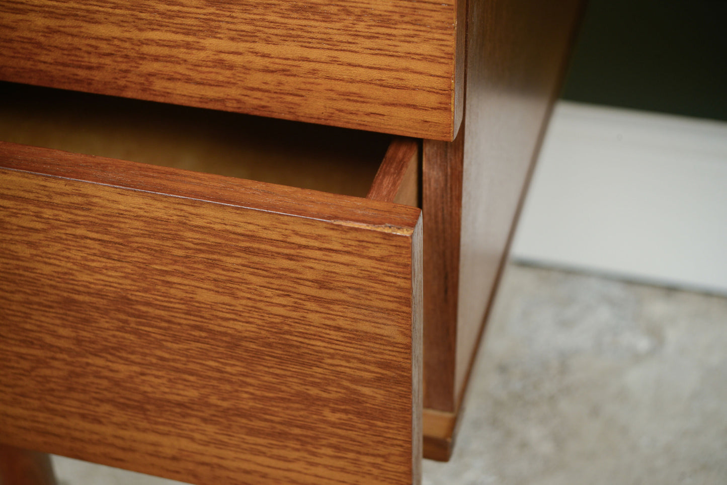 Mid Century Teak Dressing Table with Mirrors - Avalon