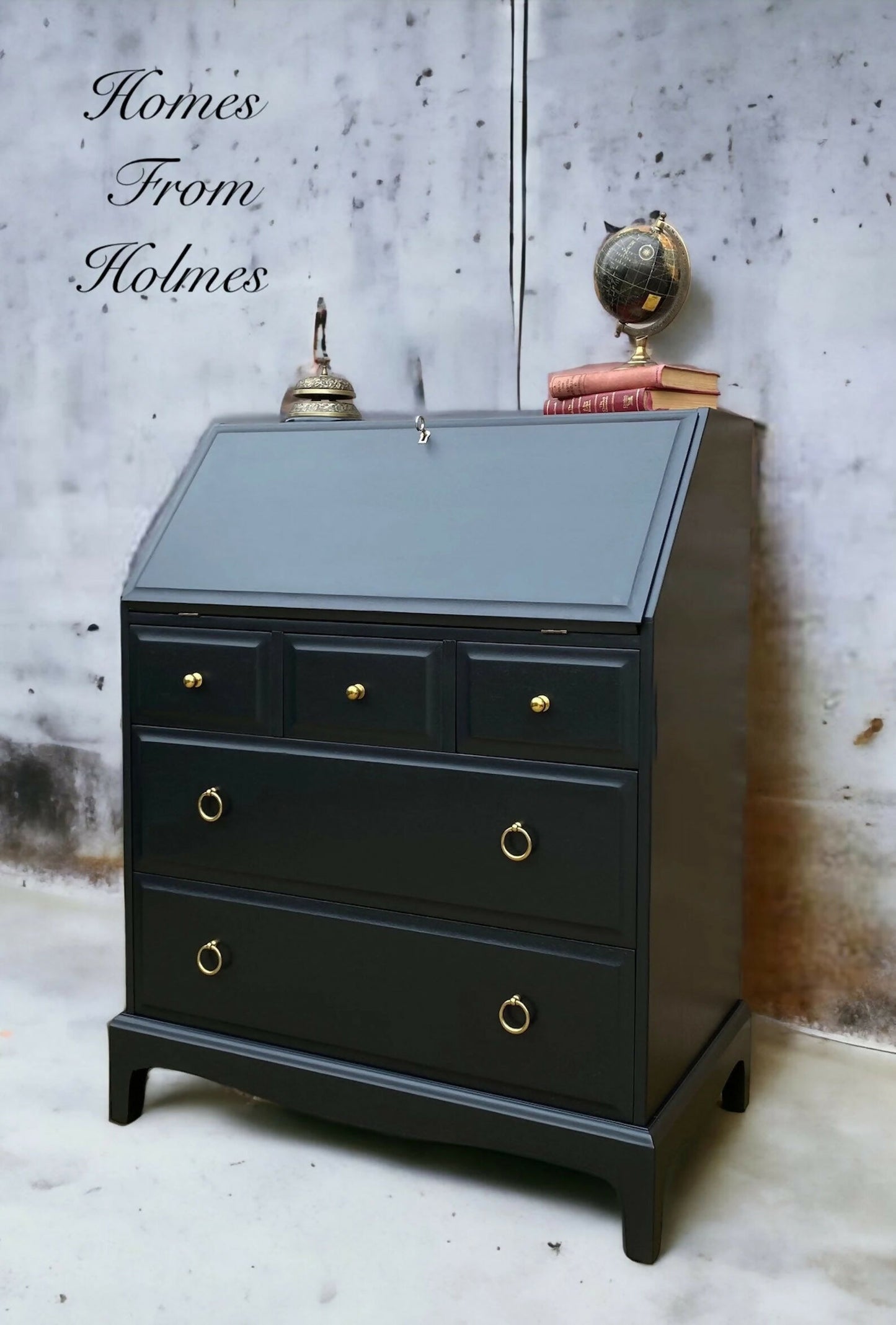 Available for commission / Stag Minstrel bureau / writing desk / vintage Stag desk