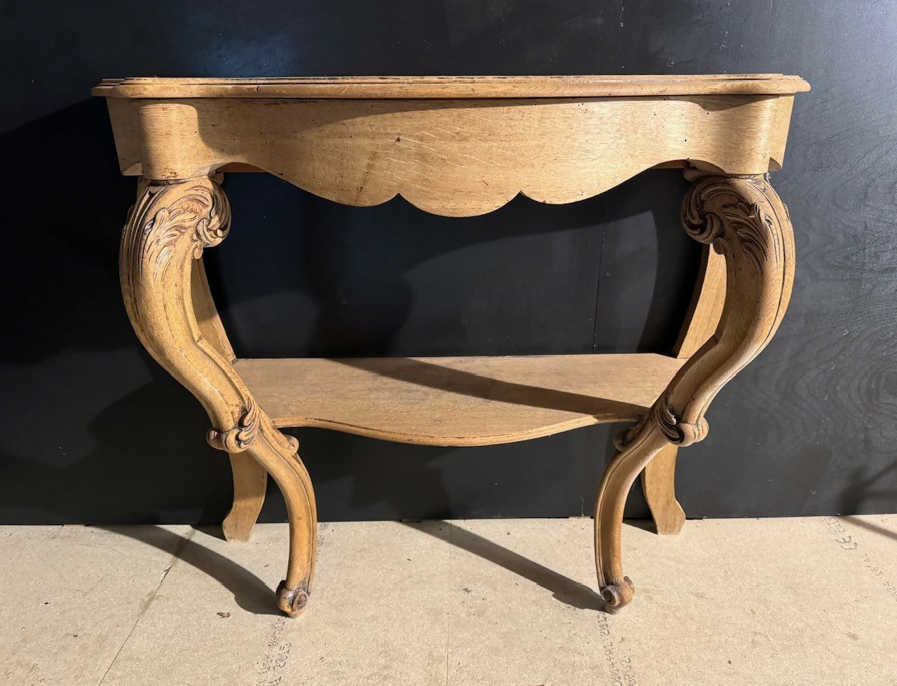 French Oak Console