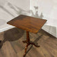 Victorian Mahogany Lamp Table On Tripod Base