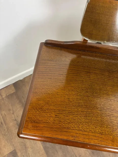 Vintage Lebus Oak Dressing Table