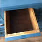 Merchant chest of drawers,blue,chest of drawers, sideboard,bedroom furniture, blue furniture,pine,