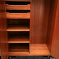 A Pair of G Plan Tola and Black His and Hers Wardrobes Librenza Range 1960s