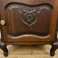 Bedside Table Vintage French Louis XVI Oak Cabinet Cupboard Nightstand LOT 6233