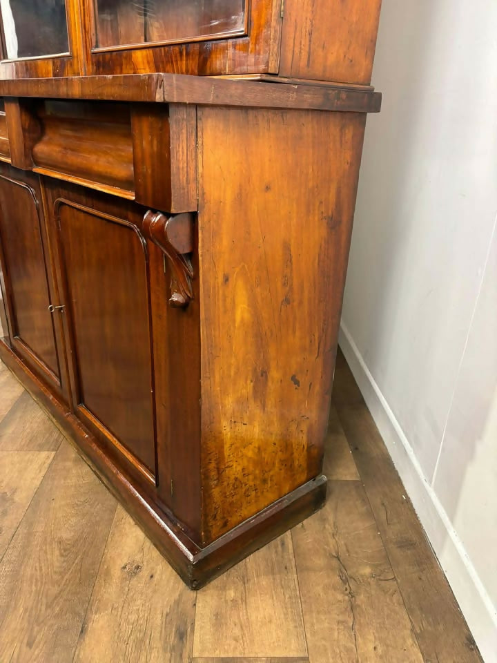 Victorian Mahogany Bookcase