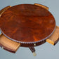 Good Quality Figured Mahogany Drum Table