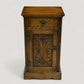 Old Charm Pedestal Cabinet Cupboard Drawer Light Oak Carved Door FREE DELIVERY. SBR10903/0409E