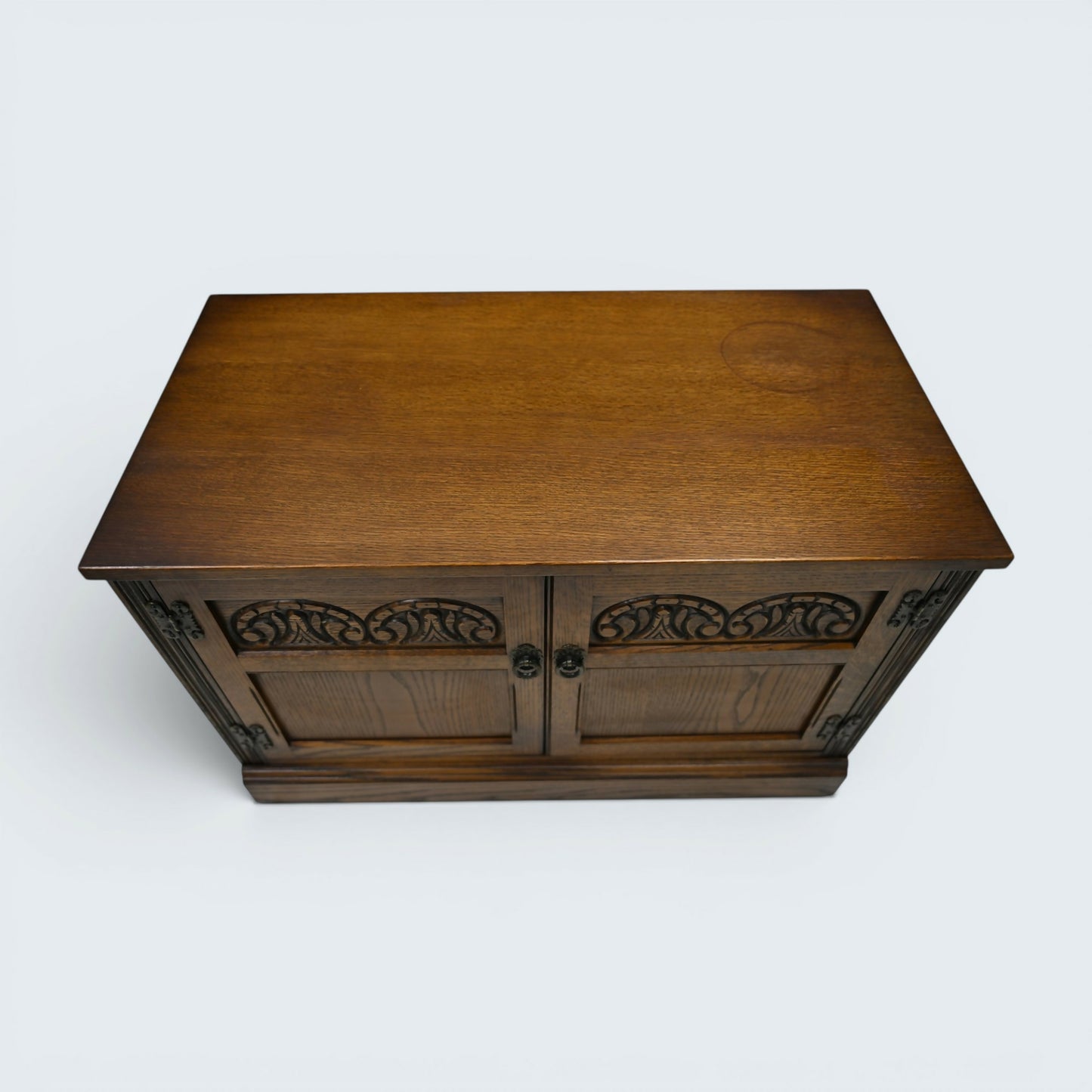 Old Charm Low Sideboard Light Oak Vintage Furniture Storage FREE UK Delivery