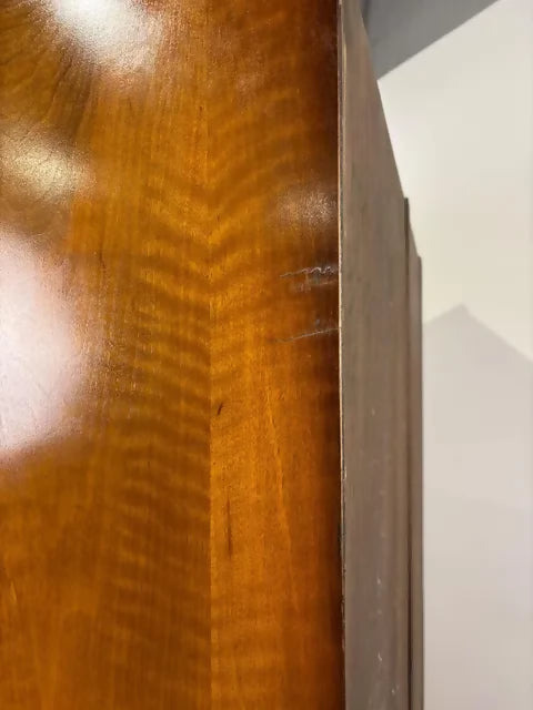 Vintage Walnut Double Wardrobe